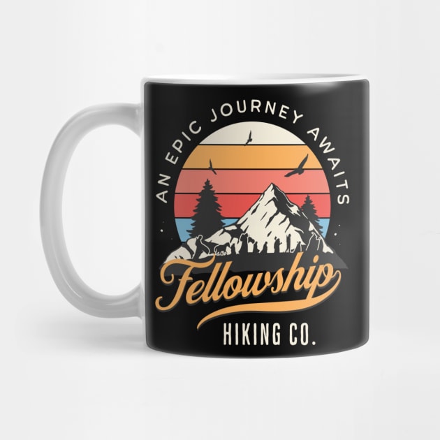 Fellowship Hiking Co - An Epic Journey Awaits - Black - Fantasy by Fenay-Designs